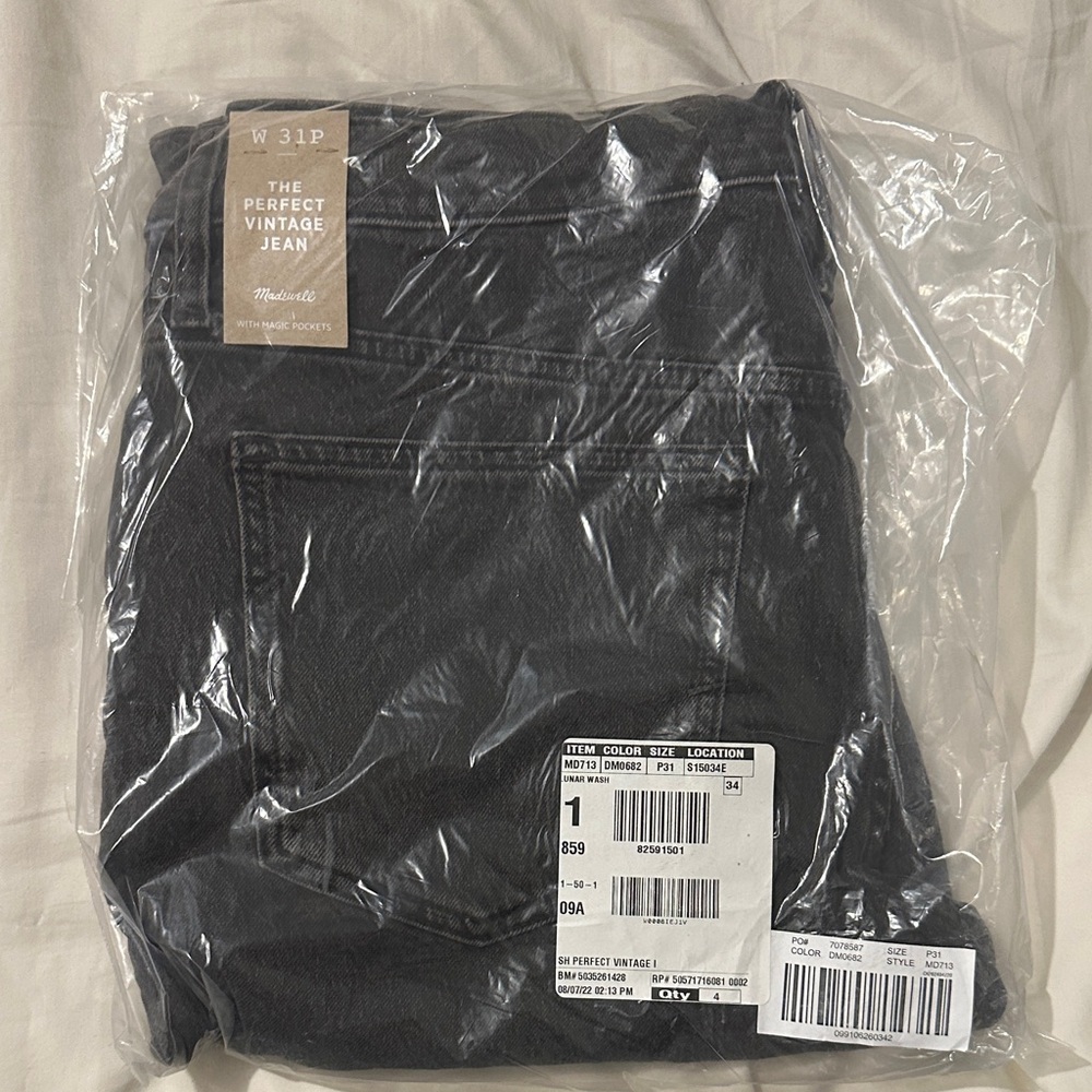 Madewell Black Boot Cut Women's Jeans